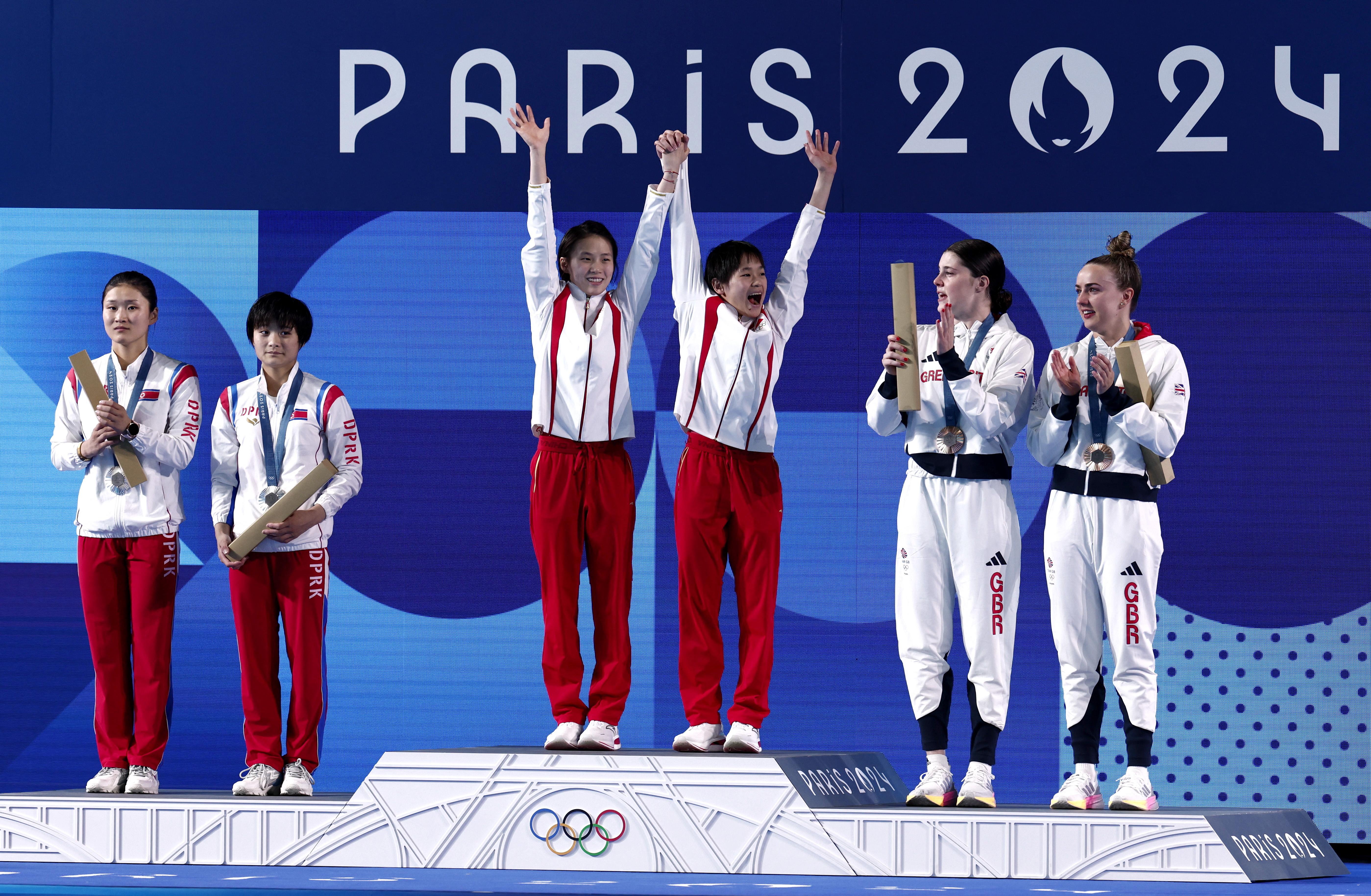 关于意大利女子跳水选手勇夺铜牌，绽放笑容的信息